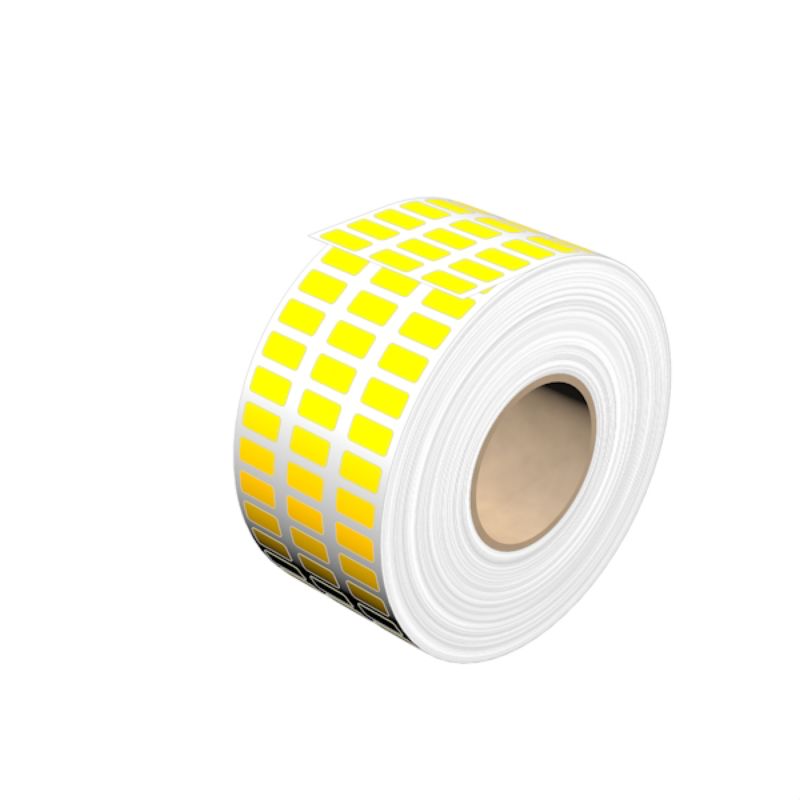 1391390000 - Yellow 6x12mm Self-Adhesive Thermal Markers, 10,000 Roll