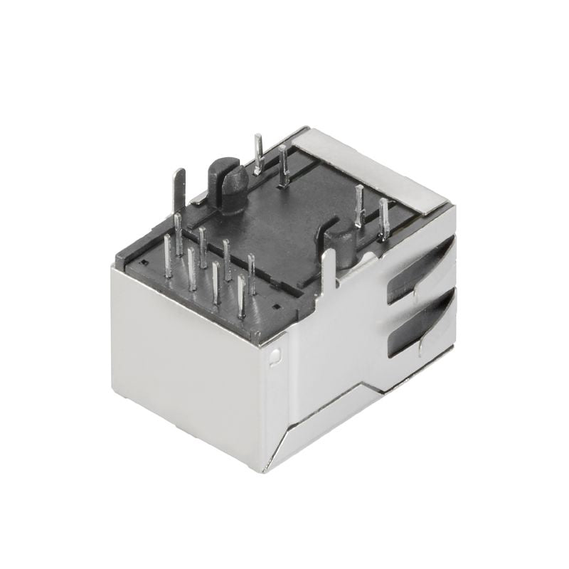 2562870000 - 12-Pole PCB Modular Jack with 90° Elbow Connector  (Pack of 200)