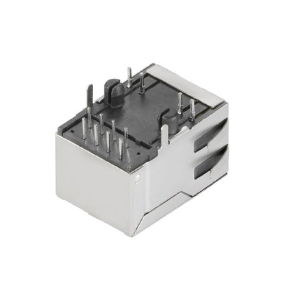 2562870000 - 12-Pole PCB Modular Jack with 90° Elbow Connector  (Pack of 200)