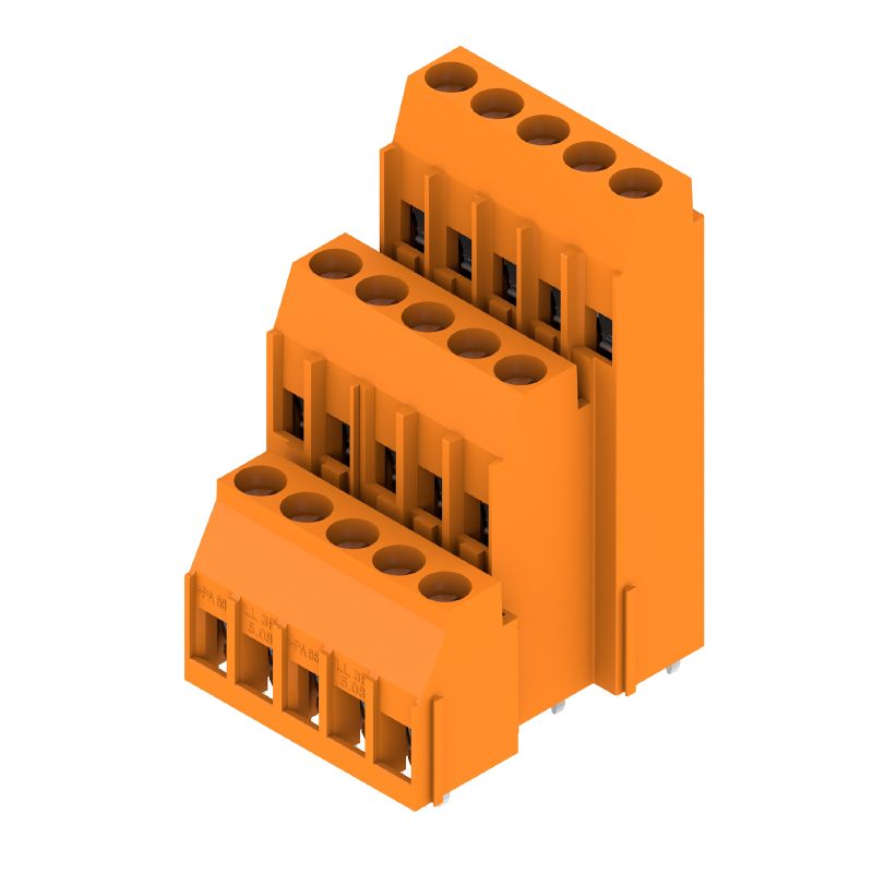 1979070000 - 5.08mm 15-Pole Terminal Board with 3.2mm Pins  (Pack of 25)