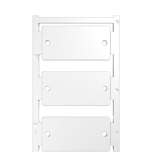 1083150000 - 30x60mm White Polyamide Clip Card Markers, RoHS Compliant  (Pack of 30)