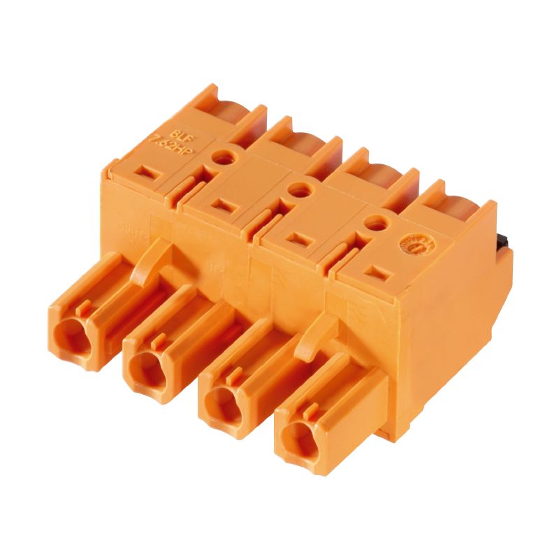 1043810000 - 4-Pole 7.62mm PCB Connector with Push-In Mechanism  (Pack of 60)