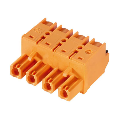 1043810000 - 4-Pole 7.62mm PCB Connector with Push-In Mechanism  (Pack of 60)