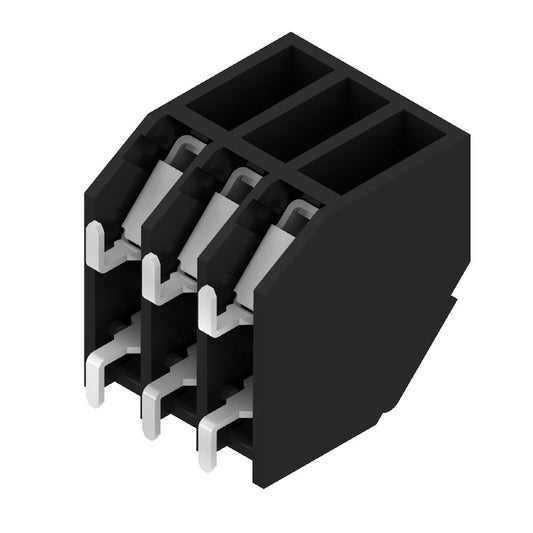1473320000 - 3-Pole 3.50mm Terminal Connector, Push In, Black  (Pack of 210)