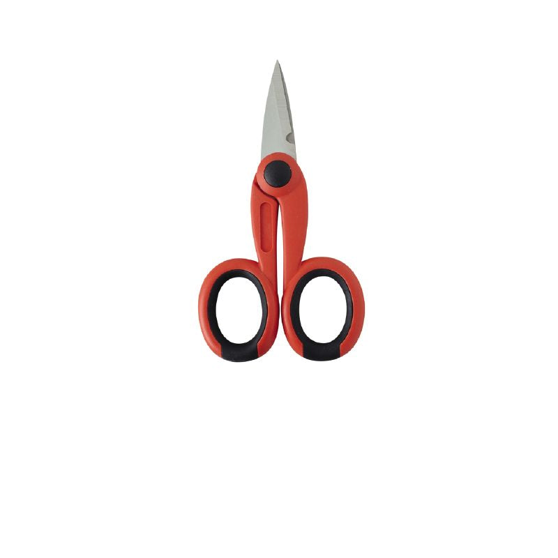 9918230000 - Precision Electrician's Scissors with Wire Cutter and Serrated Edges