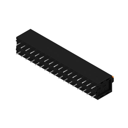 1426230000 - Black 17-Pole Terminal Block, 5.08mm Pitch, 180° Angle  (Pack of 15)