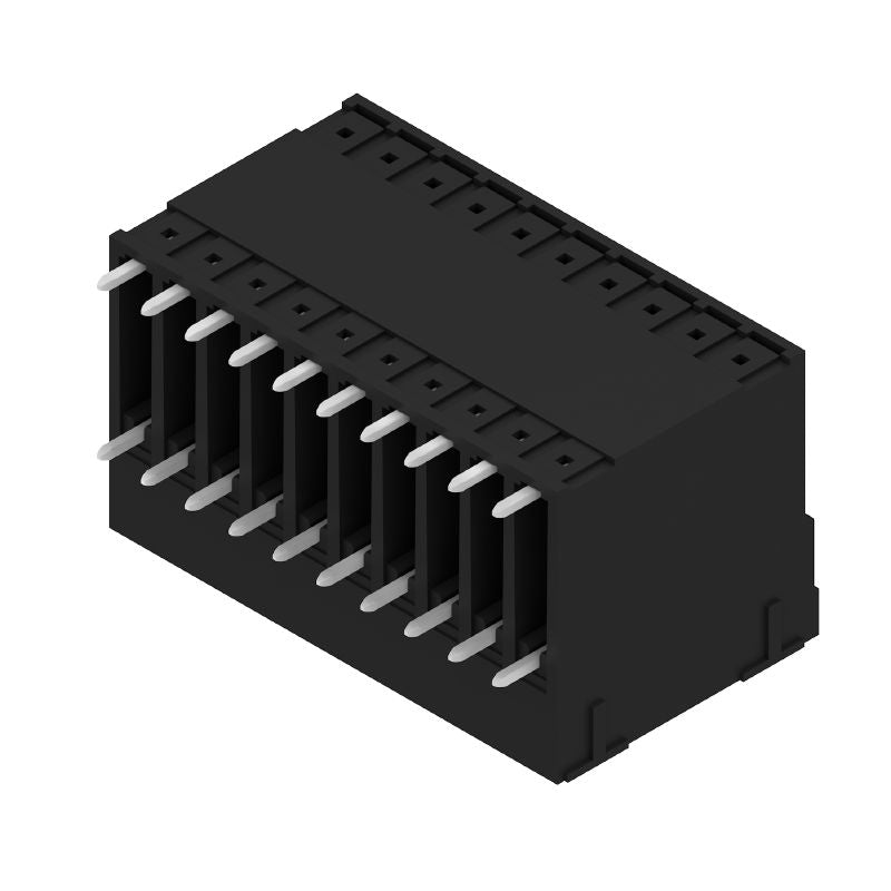 1973810000 - 3.81mm 20-Pole Male PCB Connector, Black Finish, 50 Pieces  (Pack of 50)