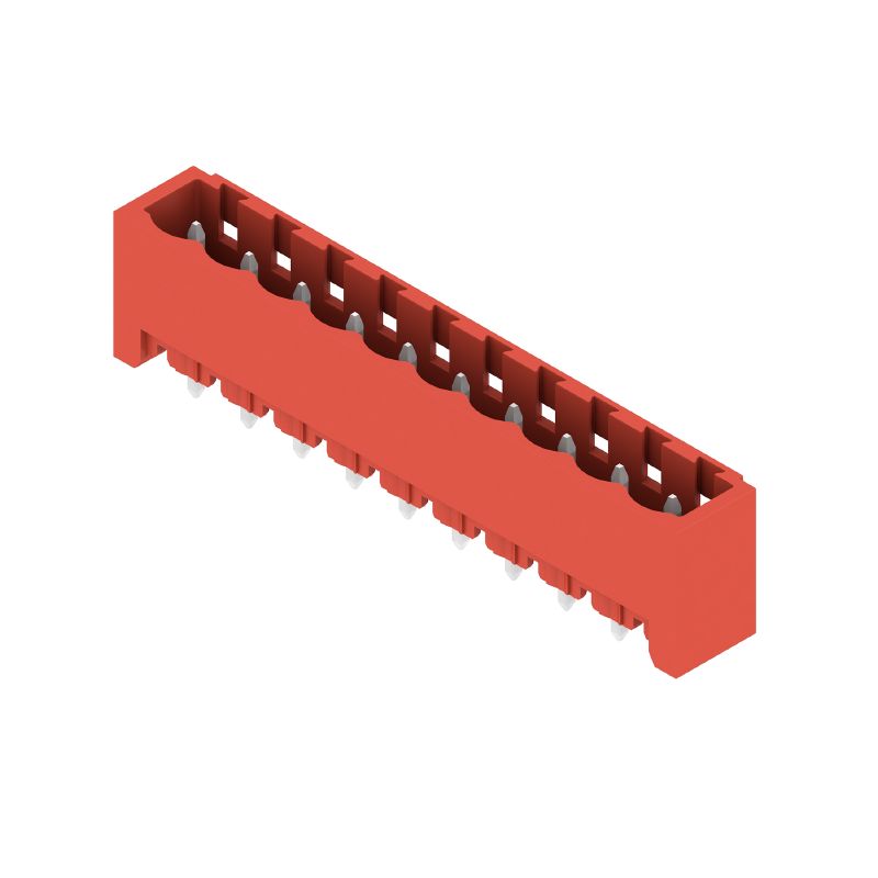 1463940000 - 5.08mm Male PCB Connector, 10 Poles, THT Solder, Red   (Pack of 50)