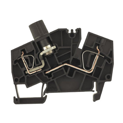 1820930000 - Z-Series 6mm² Black Fuse Terminal with Tension-Clamp Connection  (Pack of 20)
