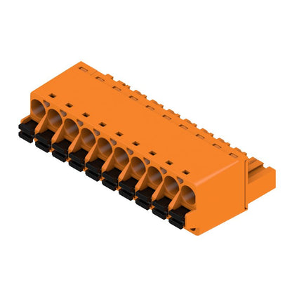 1017960000 - 10-Pole PCB Connector with 180° Angle and PUSH IN Design  (Pack of 36)