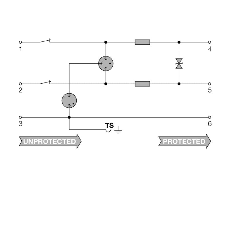 1066490000 - Compact Surge Protector for Control Systems, -40°C to +70°C