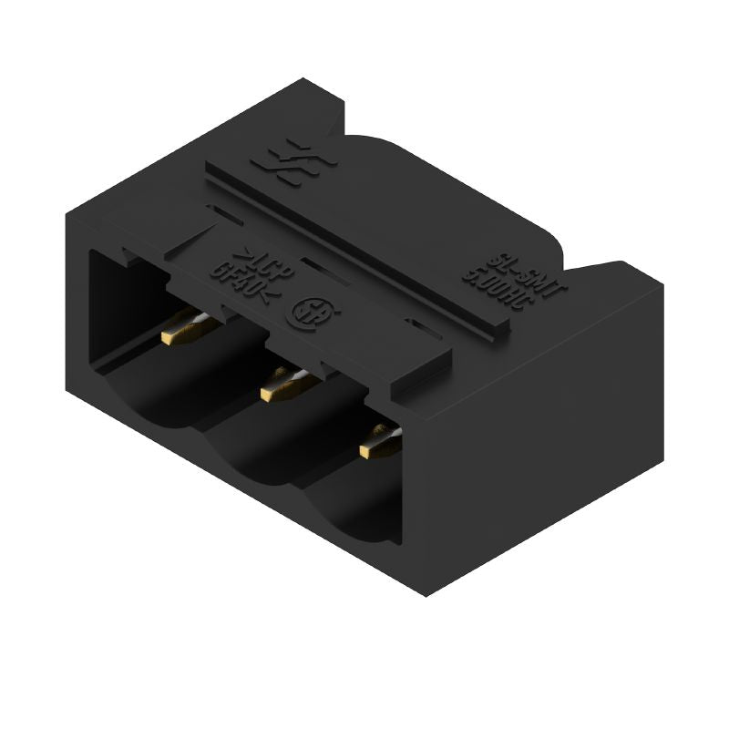 1067740000 - 5mm Pitch Black PCB Connector, 3-Pole Solder Pins  (Pack of 350)
