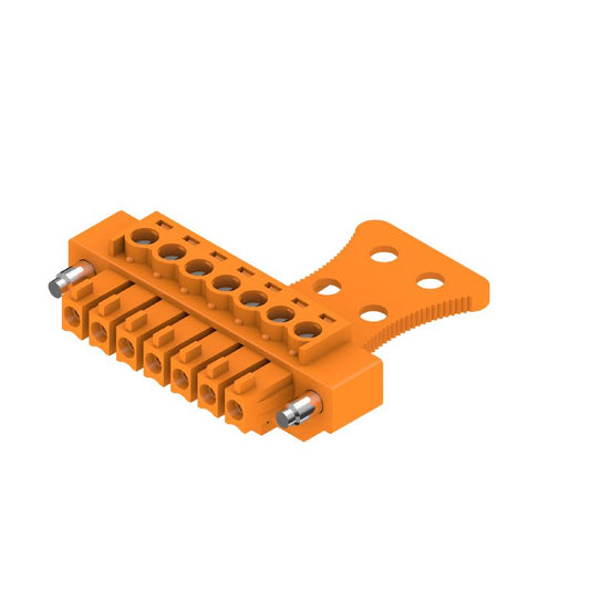 1236570000 - 3.81mm Female PCB Connector with 7 Poles and Clamping Yoke  (Pack of 50)