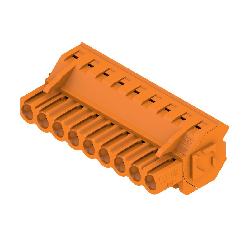 1945820000 - 5.08mm 9-Pole Female PCB Connector with Clamping Yoke  (Pack of 36)