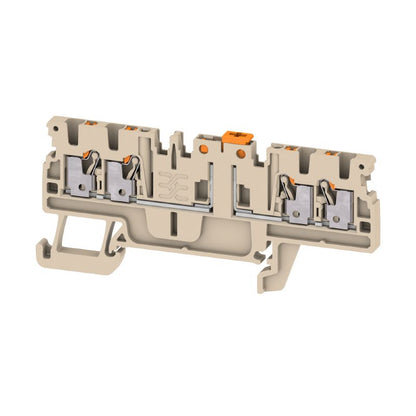 2918280000 - 1.5mm² Modular Disconnect Terminal, Dark Beige, 10A, 400V  (Pack of 100)