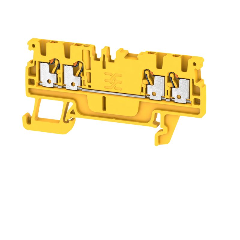 2534450000 - Yellow 1.5 mm² Feed-Through Terminal, 500V, 17.5A  (Pack of 100)