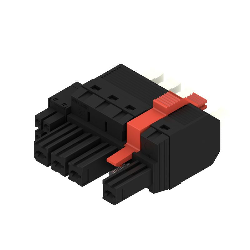 2629120000 - 7.62mm 180° PCB Connector with 4 Poles and PUSH IN Design  (Pack of 42)