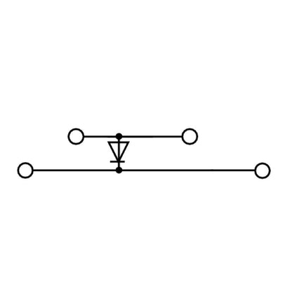 0538960000 - Beige Yellow Terminal Block for 4 Connections, 4mm², 380V  (Pack of 25)