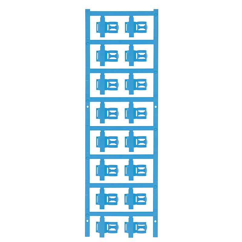 1025300000 - SlimFix Clip, 3.5-7mm Cable Markers, 21x12.5mm, Blue  (Pack of 80)