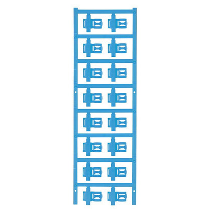 1025300000 - SlimFix Clip, 3.5-7mm Cable Markers, 21x12.5mm, Blue  (Pack of 80)