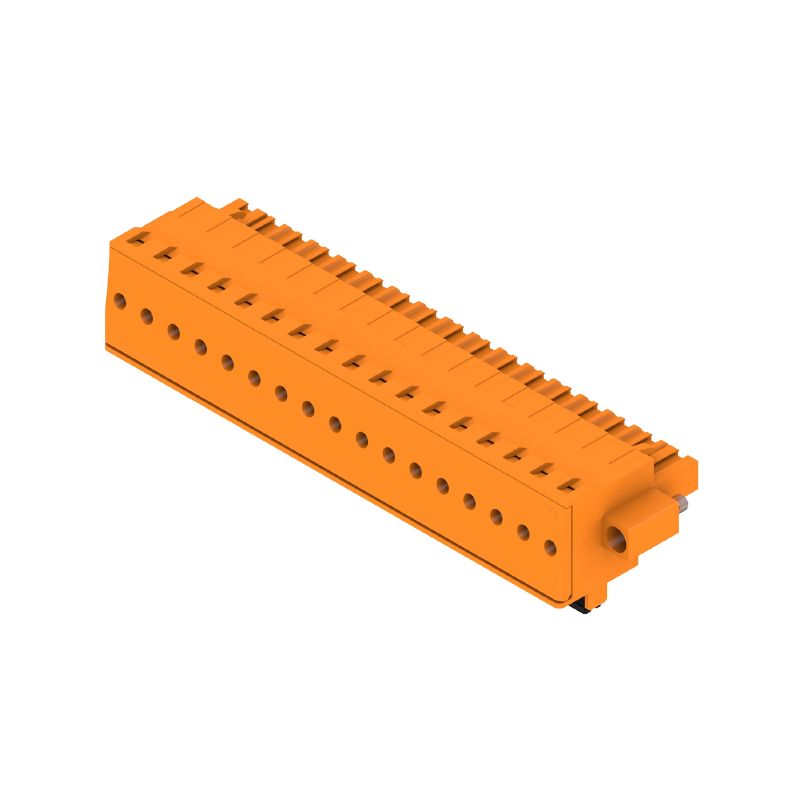 1983040000 - 17-Pole 5.08mm Connector with 270° Angle, Push-In Design  (Pack of 18)