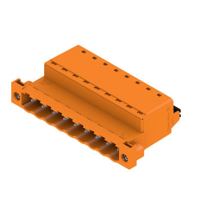 1335740000 - 9-Pole 180° PCB Male Connector with Push-In Actuator  (Pack of 30)