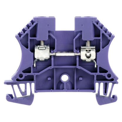 1037820000 - Violet Terminal Block, 4mm², 24A, 800V, Screw Connection  (Pack of 100)