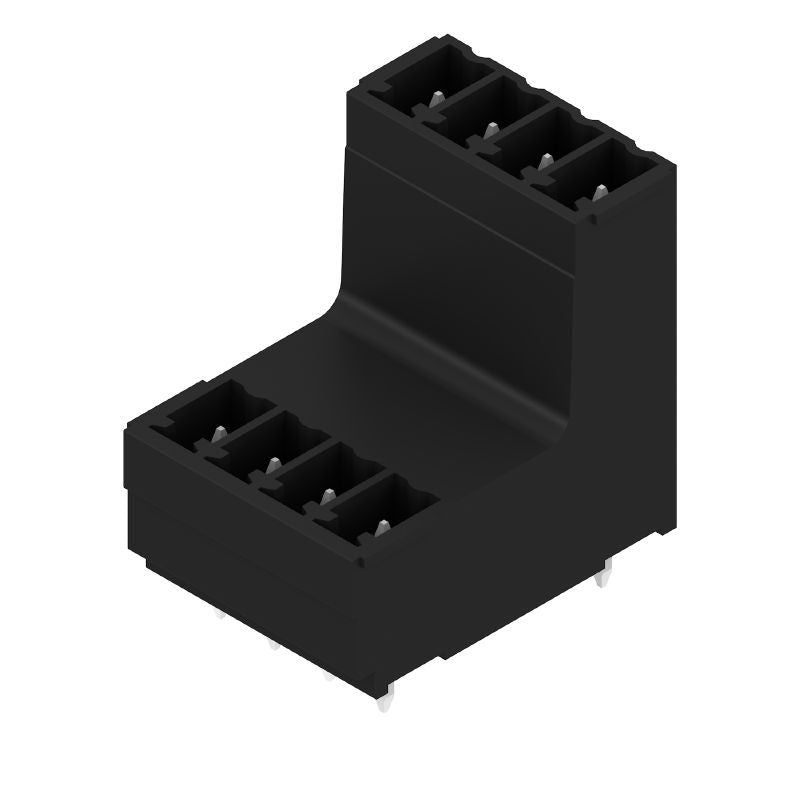 1035490000 - 3.81mm 8-Pole Black PCB Plug-In Connector for THT/THR Soldering  (Pack of 50)