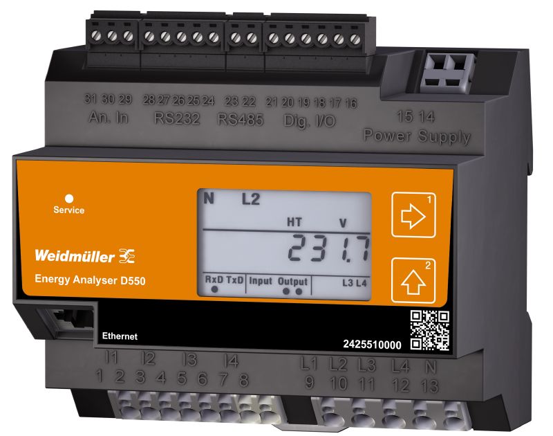 2425510000 - Precision ENERGY ANALYSER D550 for 5000A Current Measurements