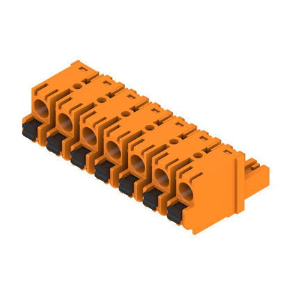 1230190000 - 7-Pole 7.62mm PCB Connector, 180° Angle, Box of 30  (Pack of 30)