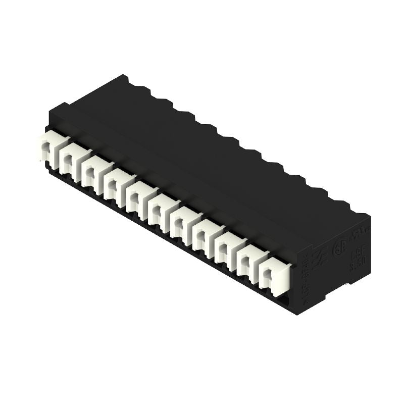 1874940000 - 3.50mm 11-Pole Circuit Board Terminal, Black, 90° Angle  (Pack of 265)