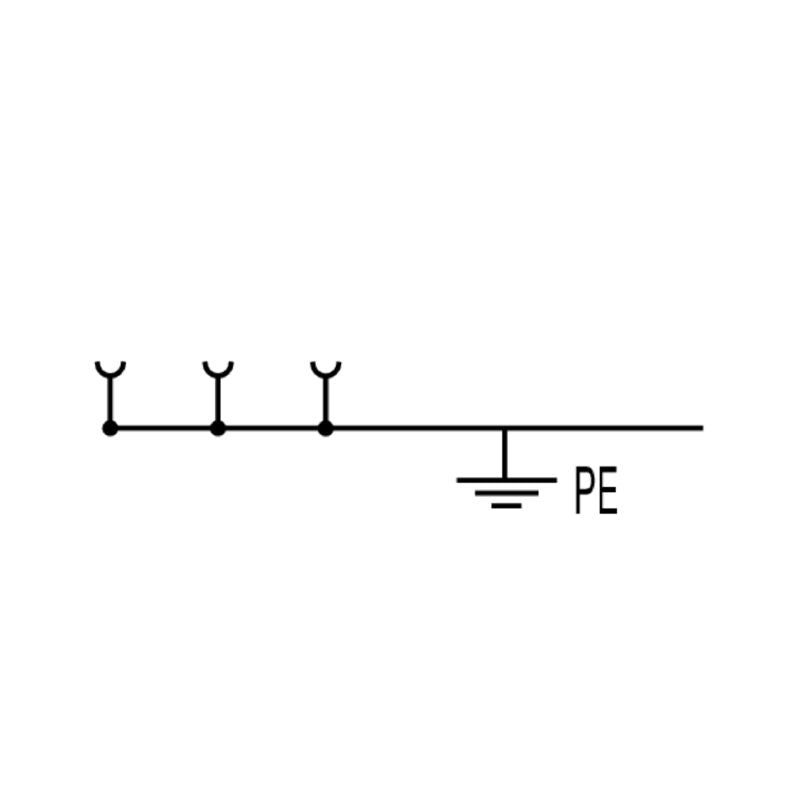 1652030000 - Flange-Mounted 1.5mm² Terminal Housing with PE Connection  (Pack of 20)