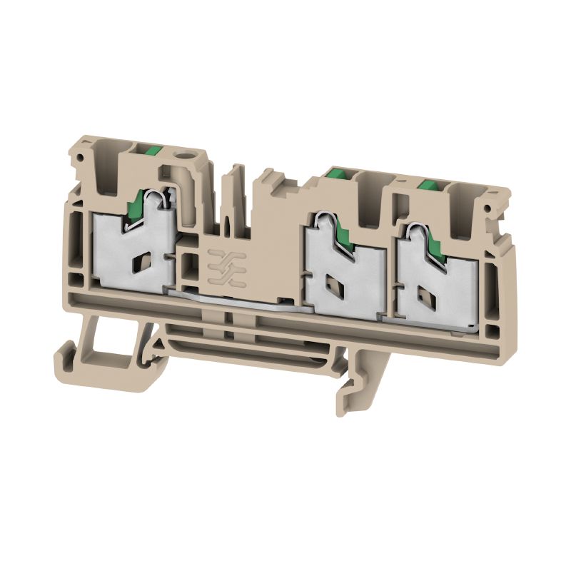 2874840000 - Dark Beige Feed-Through Terminal Block, 4mm², 32A  (Pack of 50)