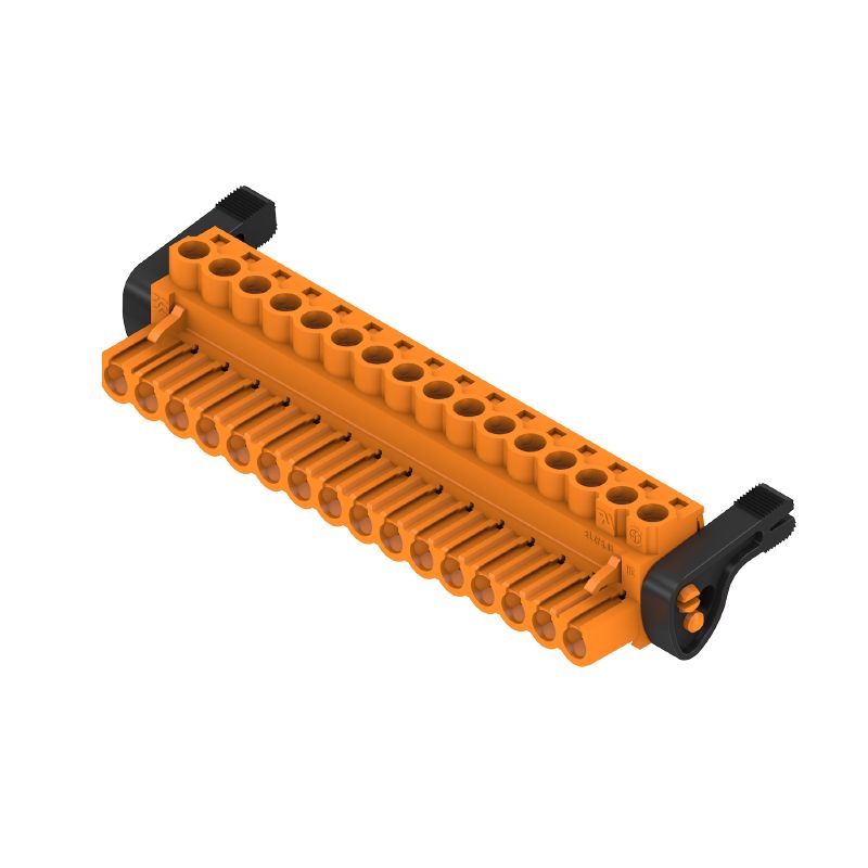 1945430000 - 5.08mm 16-Pole PCB Plug-In Connector with Clamping Yoke  (Pack of 18)