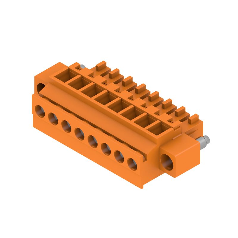 1940040000 - 3.81mm 8-Pole Female Connector with Clamping Yoke  (Pack of 50)