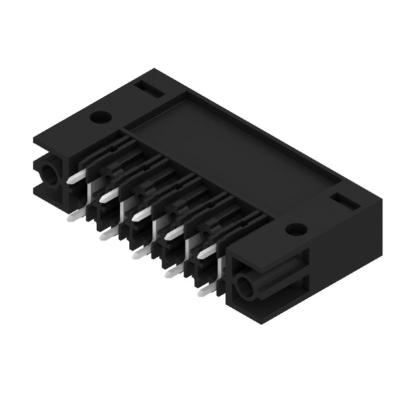 1930850000 - 5-Pole 7.62mm PCB Header Connector, Screw Flange, Black  (Pack of 30)