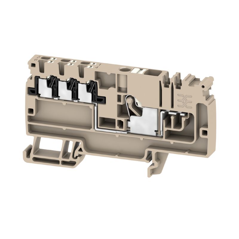 2712960000 - Dark Beige Modular Terminals, 6 mm², PUSH IN Design (Pack ...