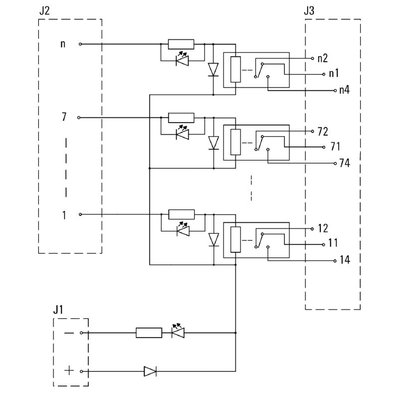 1456650000 - RSMS-8 Relay, 24V DC, 85mm Depth, UL Certified