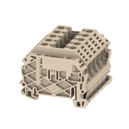 1781750000 - Dark Beige 10mm² Terminal Block, 57A Max at 1000V