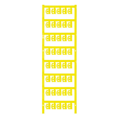 1747320004 - Yellow Clip for 2-3.5mm Cables, 12x5.8mm Labeling Area  (Pack of 200)