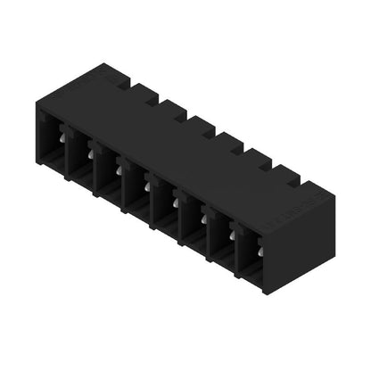 1863050000 - 3.81mm 8-Pole Male PCB Connector, Black, 50 Units  (Pack of 50)