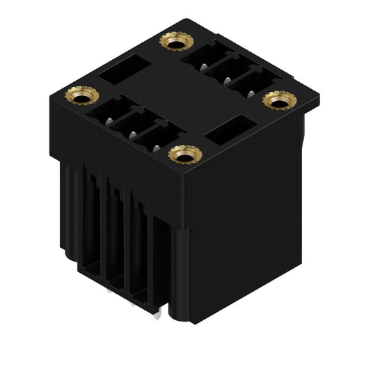 1030790000 - 6-Pole Male PCB Connector, 3.81mm Pitch, 180° Flange  (Pack of 52)