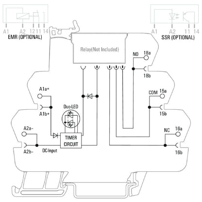 2639720000 - 24VDC Multifunction Relay with 1CO Contact and 10A Capability  (Pack of 10)