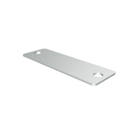 1505140000 - Silver Anodized Aluminum Device Marker, 10x30mm, RoHS Compliant