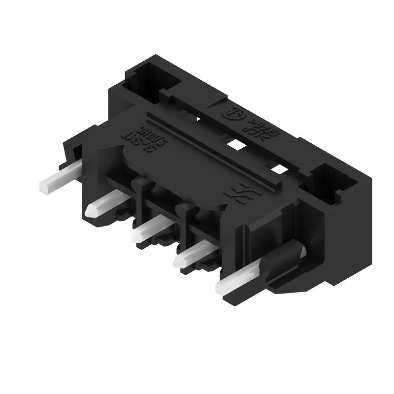 1841400000 - 5mm Male Header Connector with Solder Flange, 180° Alignment  (Pack of 72)