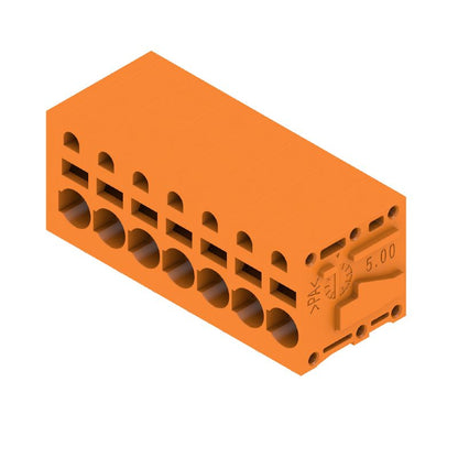 1332020000 - 5.00mm PCB Terminal, 7 Poles, Orange, 3.5mm Solder Pin  (Pack of 40)