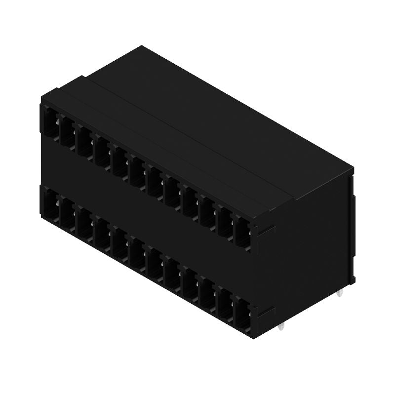 1973210000 - 3.81mm 24-Pole Black Male Header Connector with THT Solder  (Pack of 24)