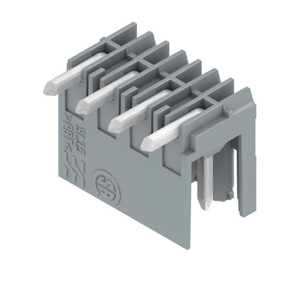 1065750000 - 4-Pole 90° PCB Plug Connector, THT Solder, Traffic Grey  (Pack of 100)