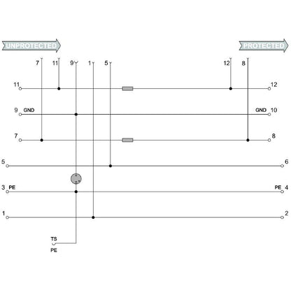1070470000 - ATEX Compliant Base Unit for Floating-Ground Cables