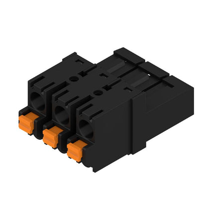 1043600000 - 3-Pole 7.62mm PCB Connector with Tension-Clamp 180° Angle  (Pack of 84)